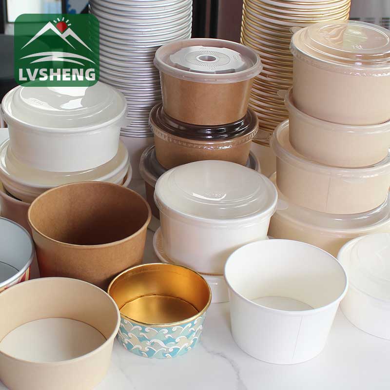 Kraft Paper Bowls သည် ရေစိုခံသည်။