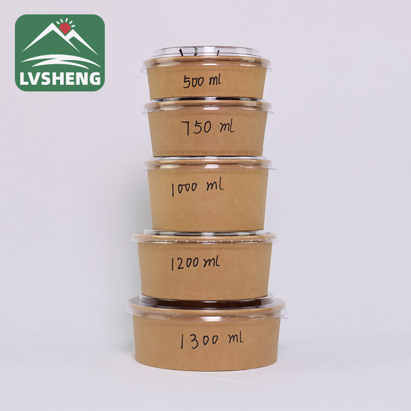 lids နှင့်အတူတစ်ခါသုံးစက္ကူဘူး
