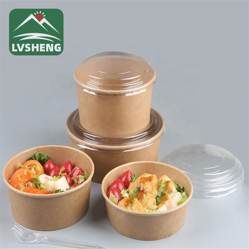 ရေစိုခံ Salad Kraft စက္ကူသေတ္တာ